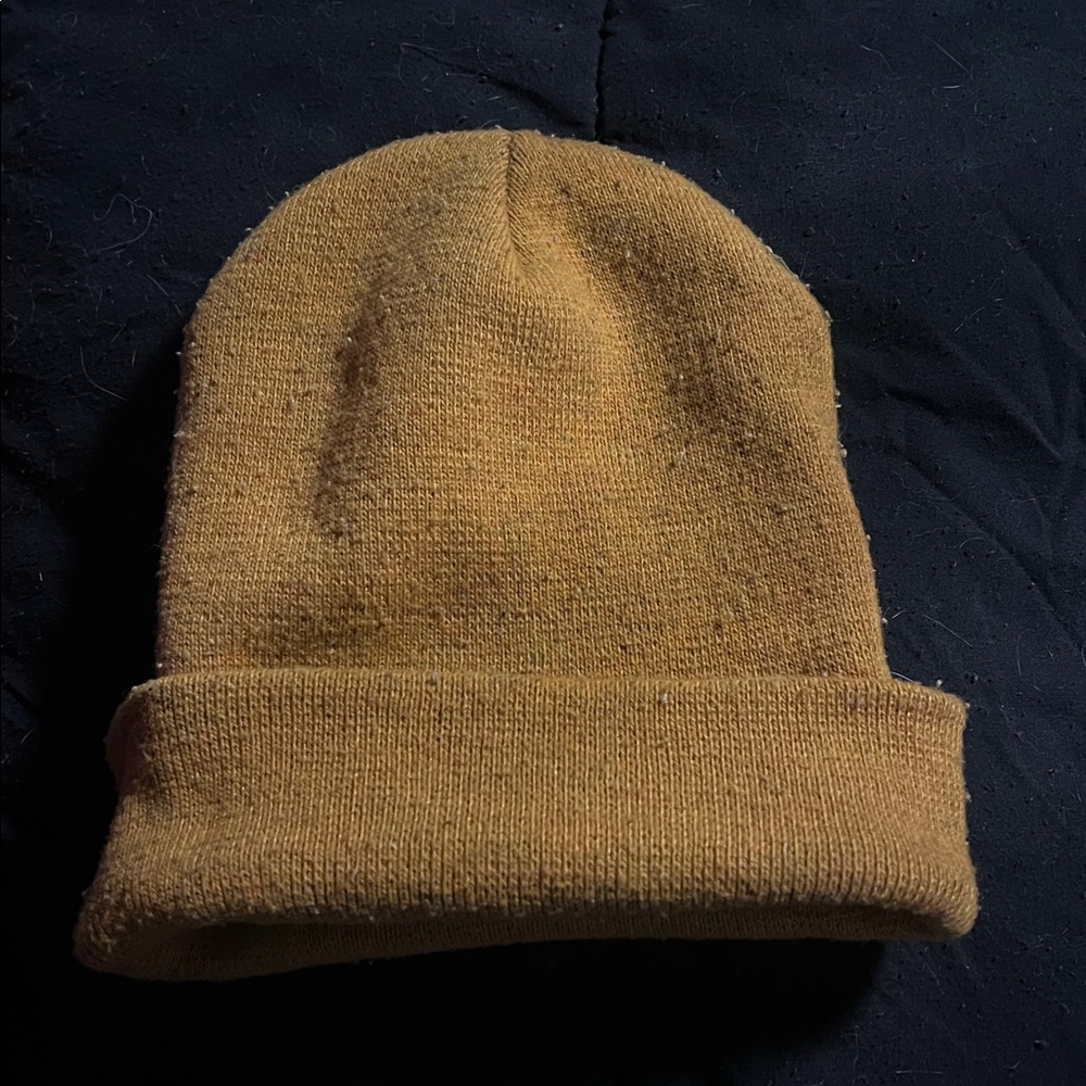 Cozy mustard Beanie